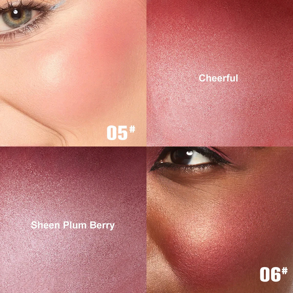 PHOFAY Radiant Powder Blush - A luxurious, luminous formula that enhances your natural beauty with a healthy, glowing complexion.