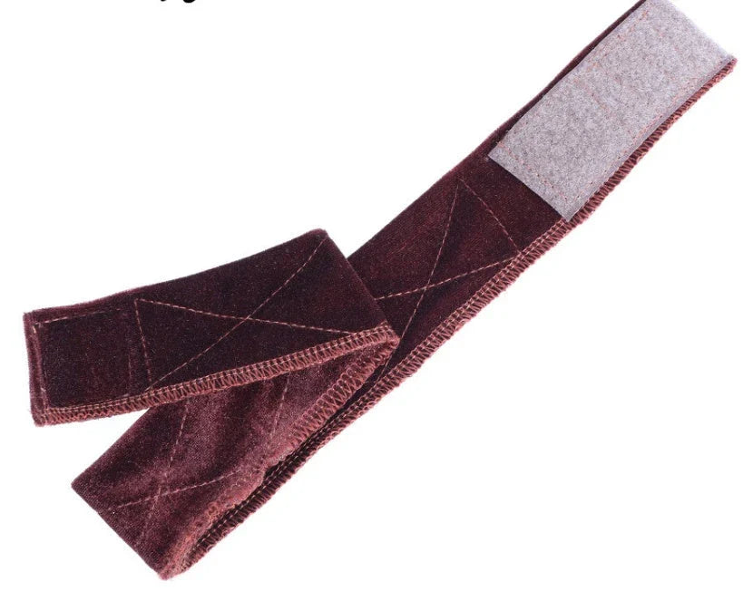 Adjustable and flexible velvet headband designed to securely hold wigs and hairpieces in place