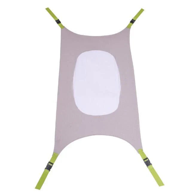 Portable baby crib hammock made of soft crushed velour in various colors to help reduce SIDS and flat head syndrome