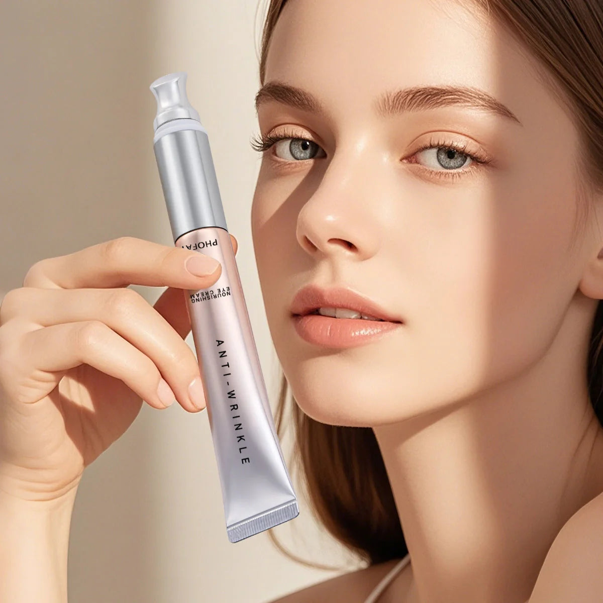 Premier Anti-Ageing Moisturising Eye Cream with Botanical Extracts to Diminish Wrinkles and Hydrate Eyes
