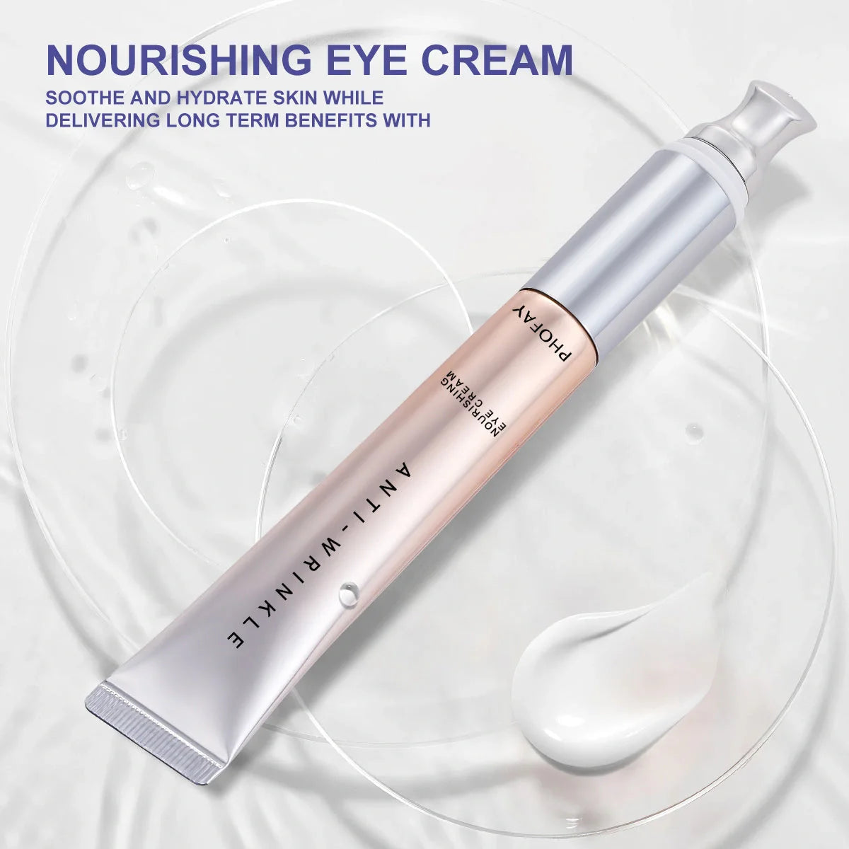 Premier Anti-Ageing Moisturising Eye Cream with Botanical Extracts to Diminish Wrinkles and Hydrate Eyes