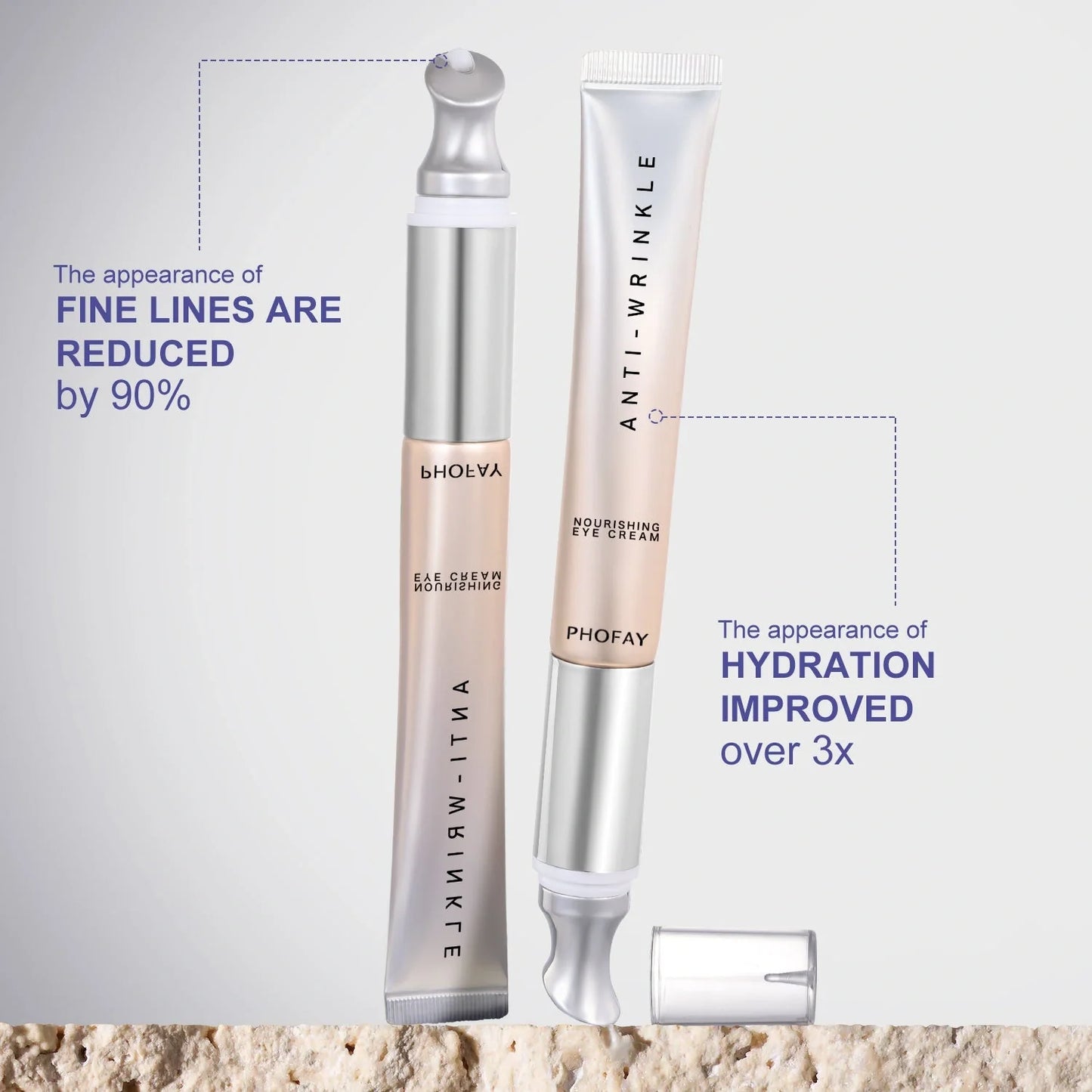 Premier Anti-Ageing Moisturising Eye Cream with Botanical Extracts to Diminish Wrinkles and Hydrate Eyes