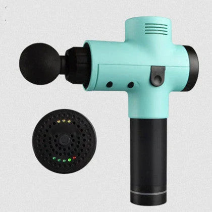Premium deep tissue massage gun with interchangeable heads and whisper-quiet operation for relaxing muscle therapy