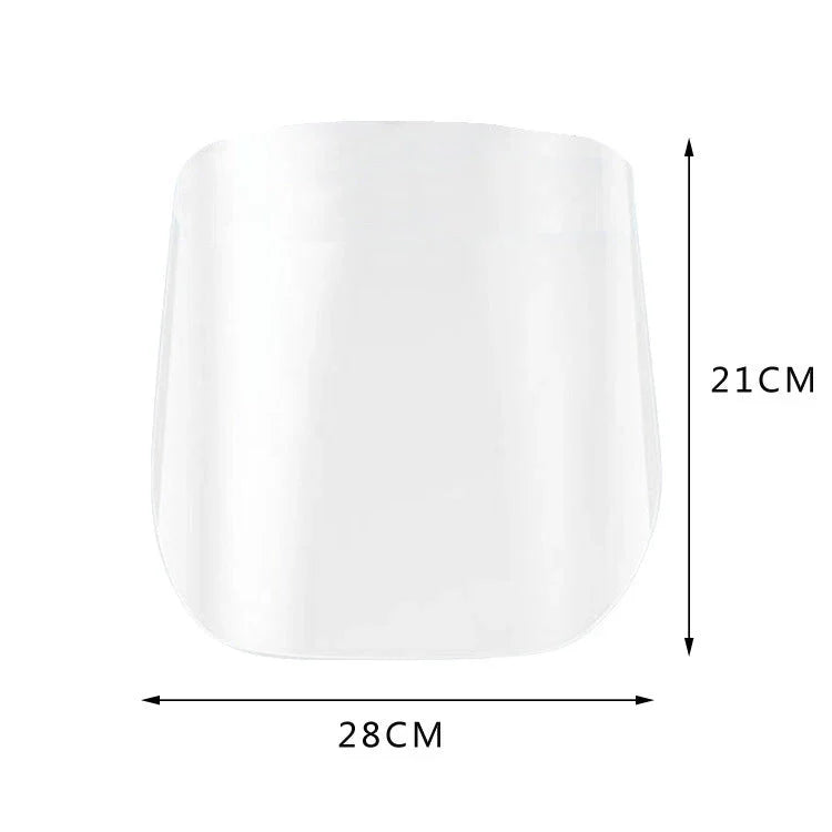 Anti-Fog and Anti-Spray Protective Face Mask with Premium Materials and Sleek, Head-Mounted Design