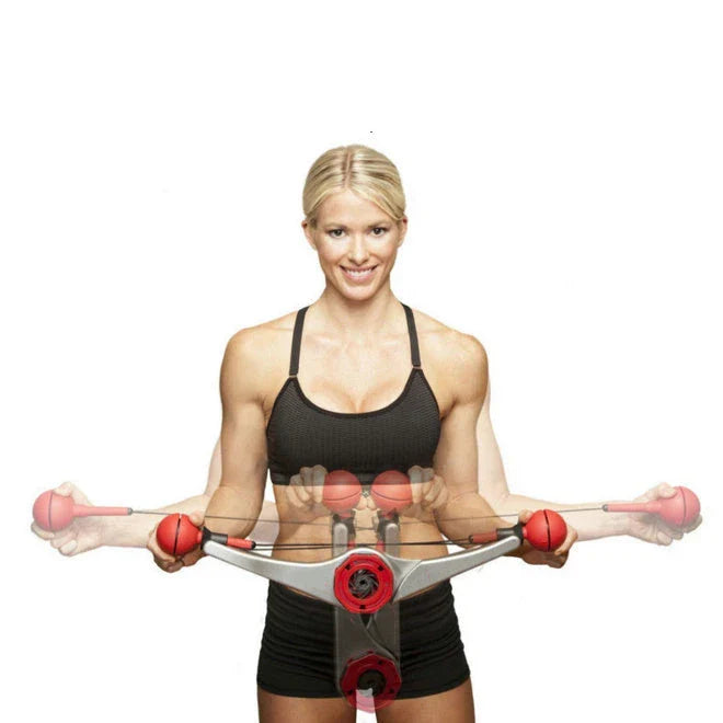 Premium arm-mounted sports trainer with adjustable resistance for customized strength-building workouts