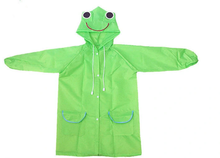 Charming waterproof raincoat for British schoolchildren, made from high-quality Oxford cloth in a range of vibrant colours