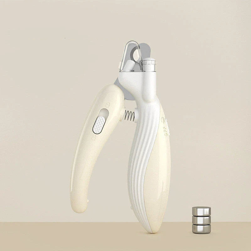 Premium electric pet nail grinder with LED light for safe, precise nail trimming of cats and dogs