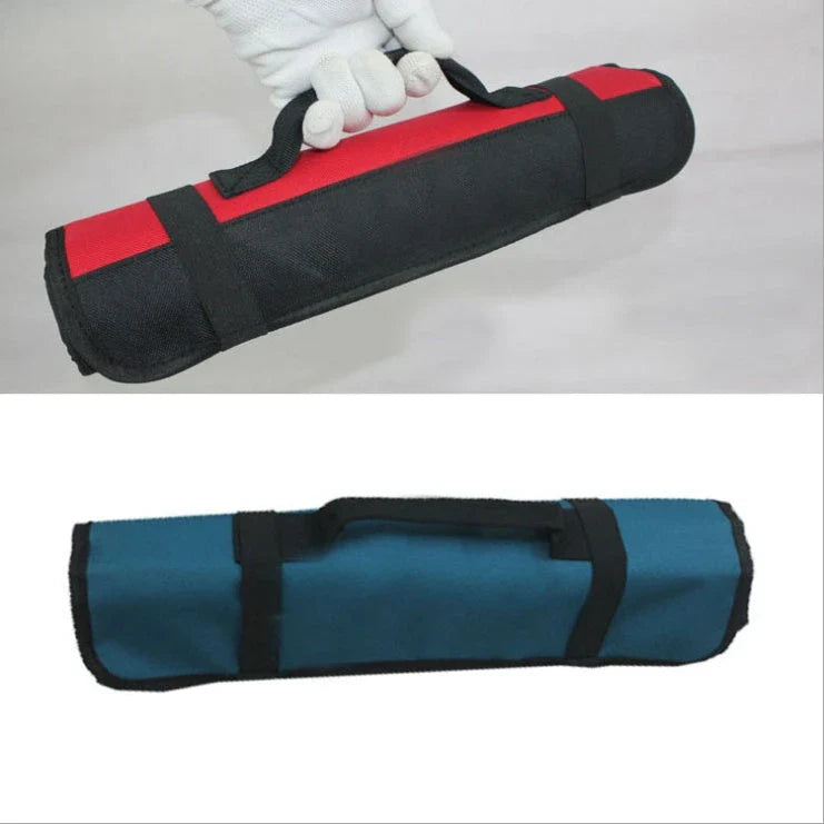Versatile Portable Tool Organizer Bag made of 600D Oxford cloth with multiple pockets for efficient tool storage and organization