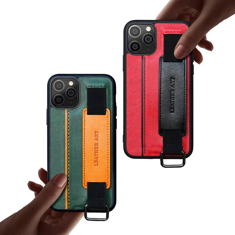 GiftHome UK Multi-Function Leather Wristband Phone Case