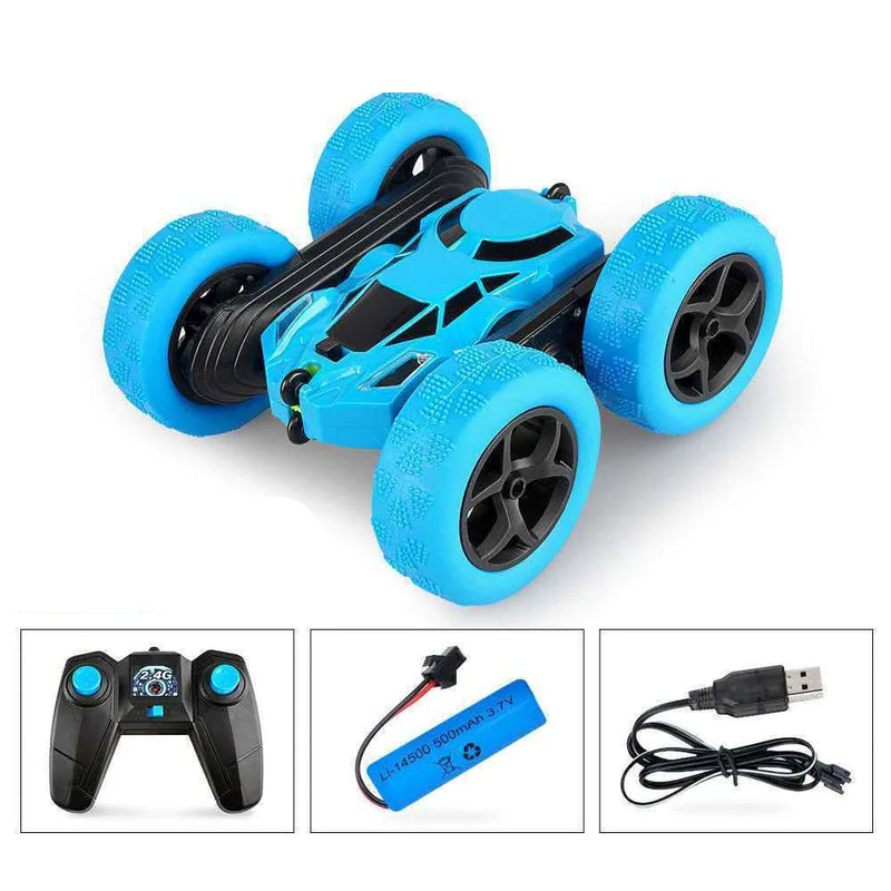 GiftHome UK Control Off-Road Double-Sided 360-Degree Flip Stunt Tumbler Charging Racing Car