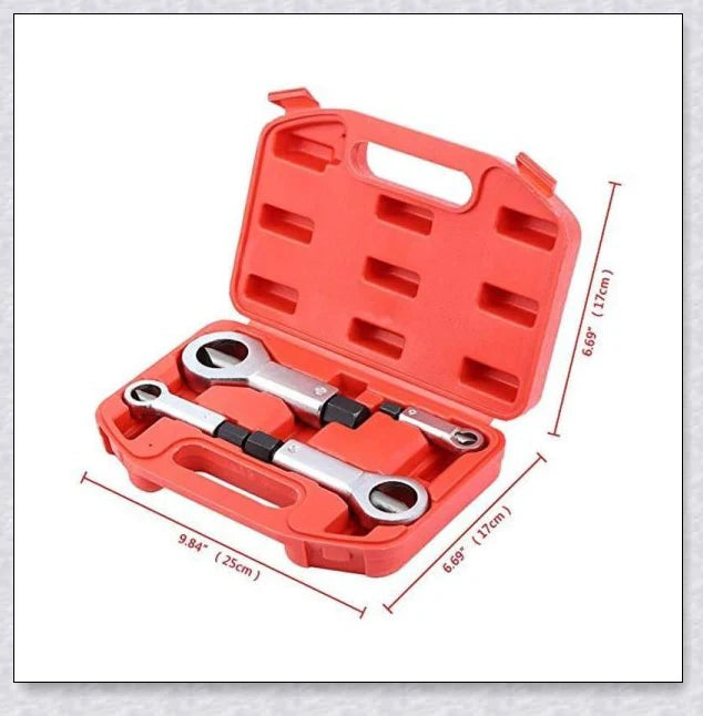 Heavy-Duty Nuts Splitter Tools Set - Premium hardened steel nut removal toolkit for DIY, workshops, and industrial applications