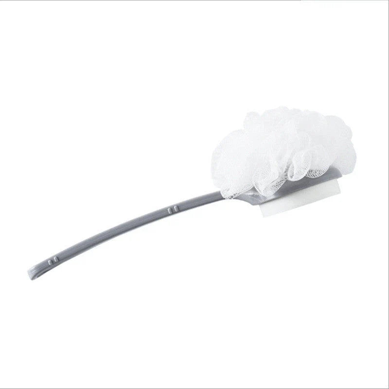 Deluxe Exfoliating Bath Brush with Extended Handle for Full-Body Cleansing and Massage