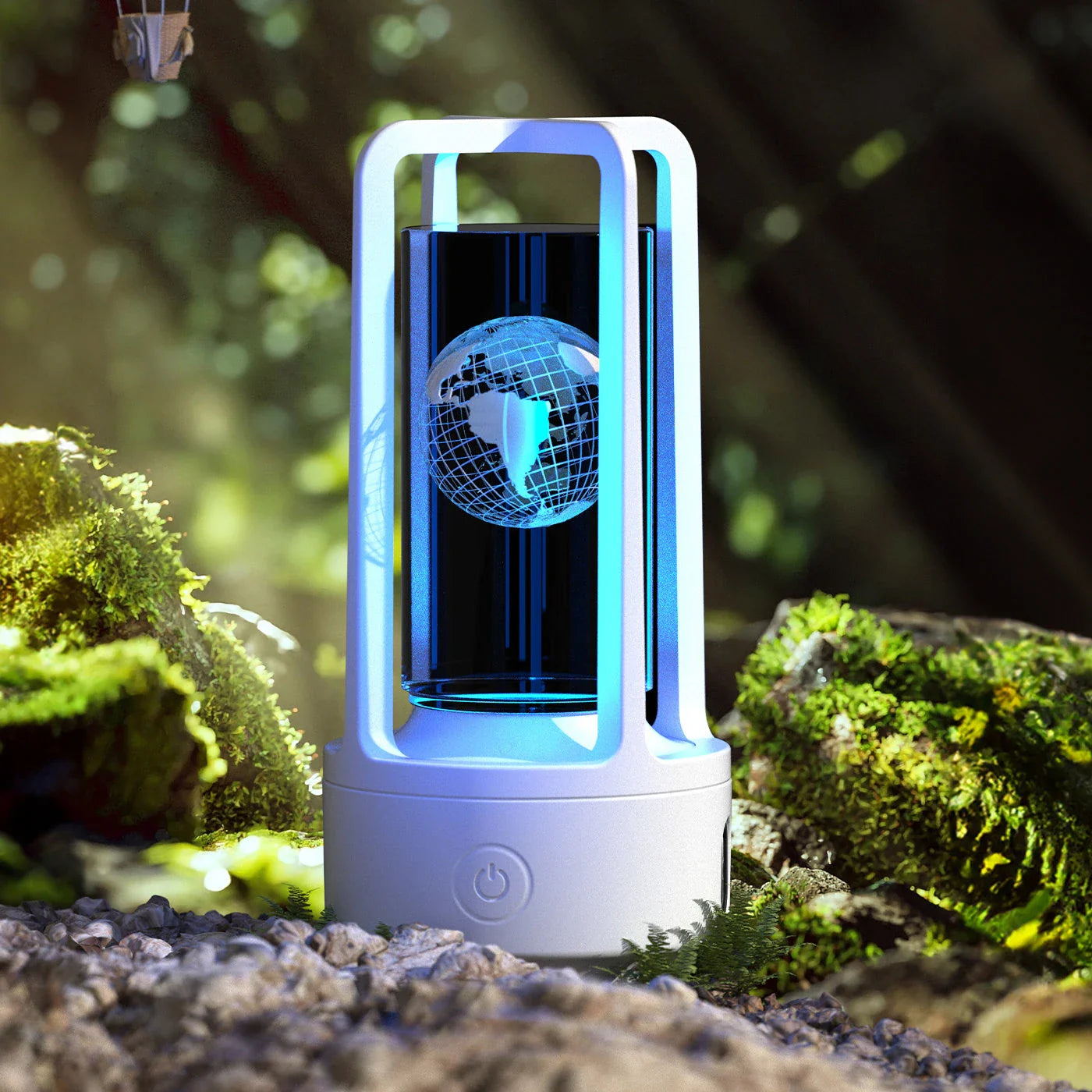 Elegant 2-in-1 Bluetooth speaker lamp with touch control, available in various color and design options