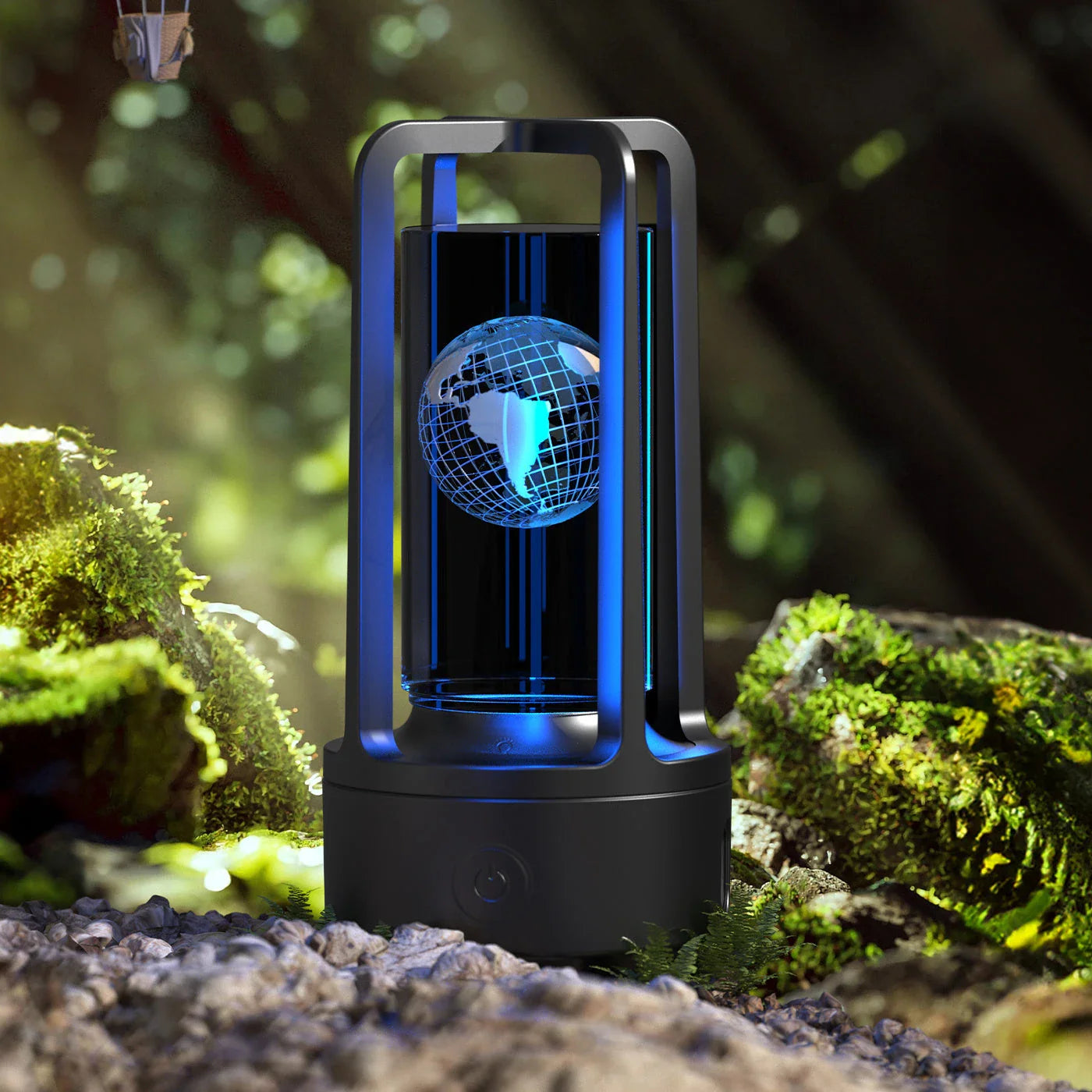 Elegant 2-in-1 Bluetooth speaker lamp with touch control, available in various color and design options