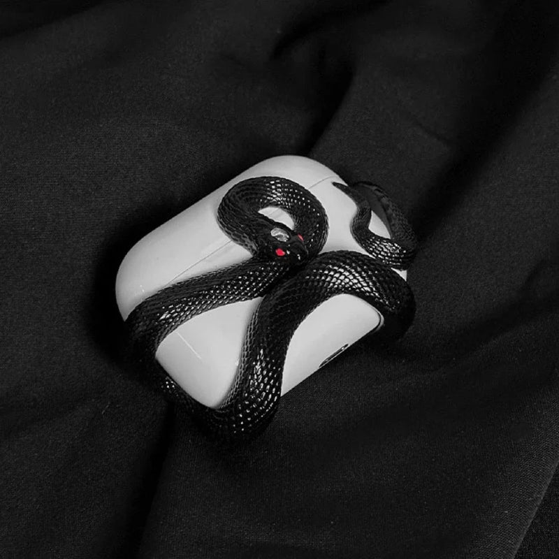 GiftHome Spooky AirPods Pro Case: Creepy Snake Wireless Earphone Protective Cover