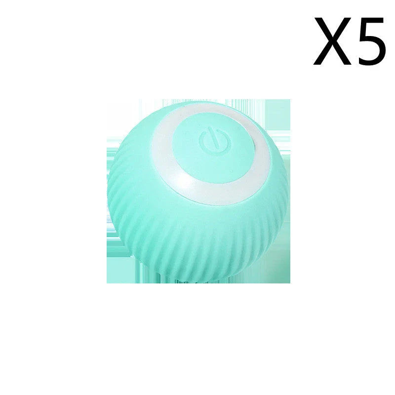 Interactive automatic cat toy ball with bionic motion and intelligent obstacle avoidance system
