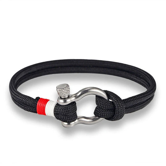 Stylish stainless steel umbrella bracelet with unique charm for elegant wristwear