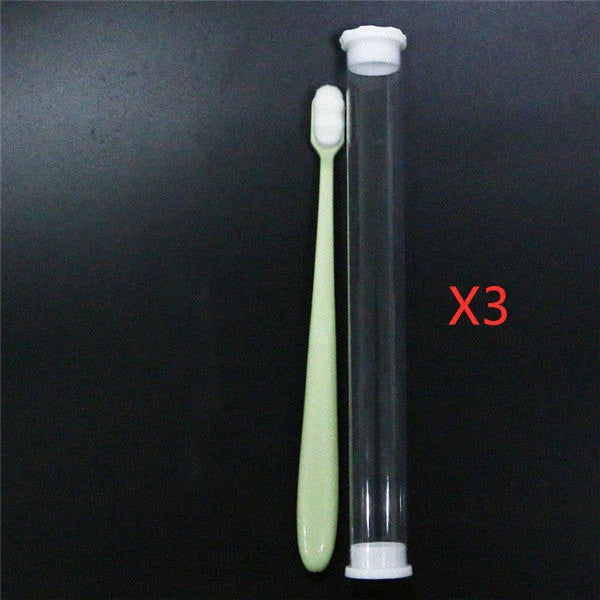 Premium soft bristle toothbrush with various colour options for gentle and effective dental cleaning