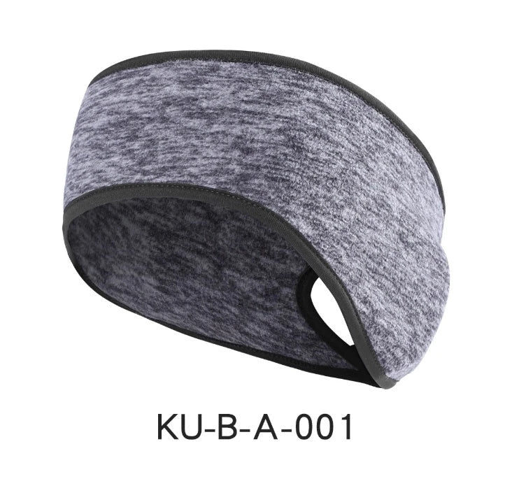 Premium windproof earmuffs with breathable fabric, moisture-wicking technology, and durable construction for cold weather running and sports