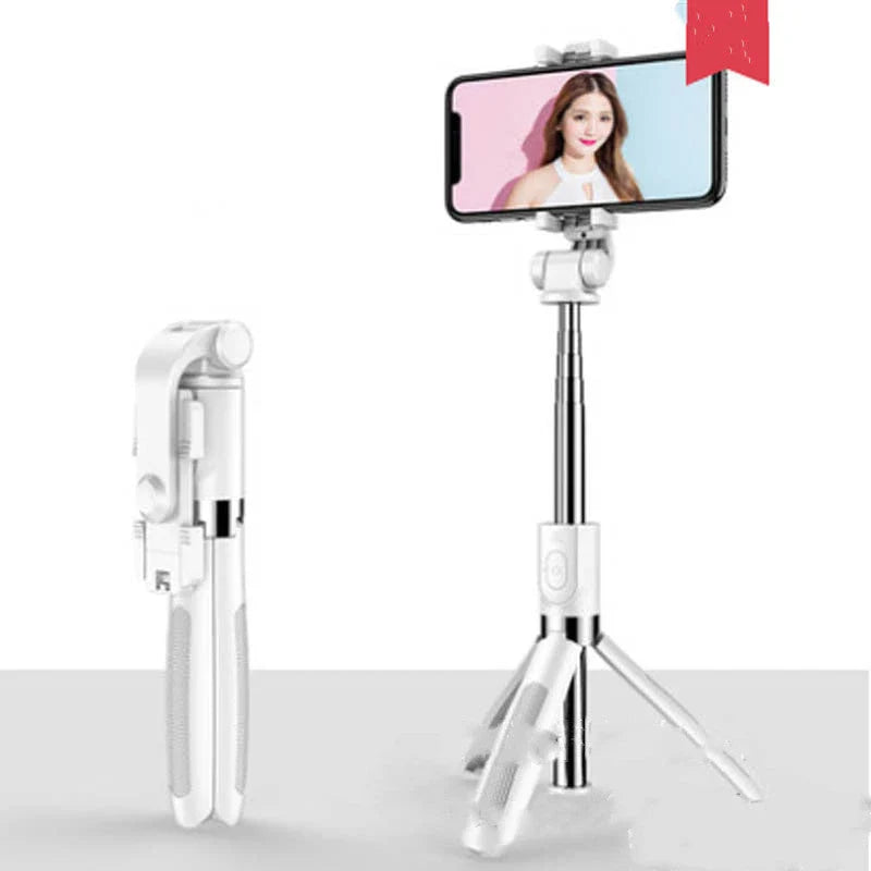 Versatile Bluetooth Selfie Stick for iPhone with Tripod Stand - Capture Professional-Looking Selfies Every Time