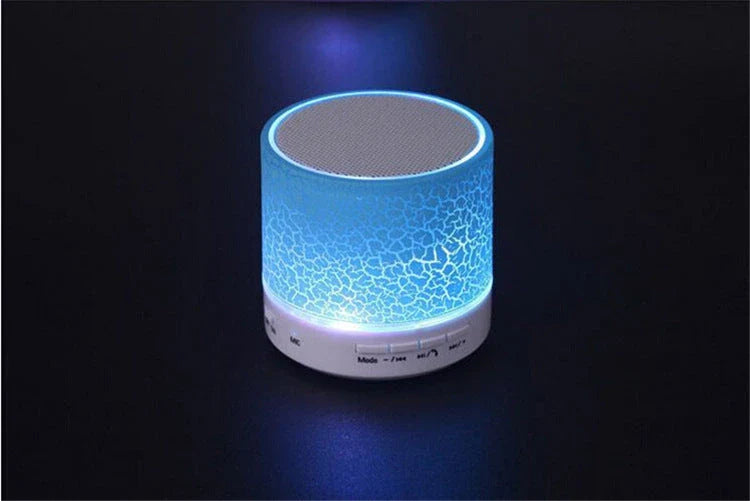 Compact wireless Bluetooth speakers in various colours with premium design and rich sound quality