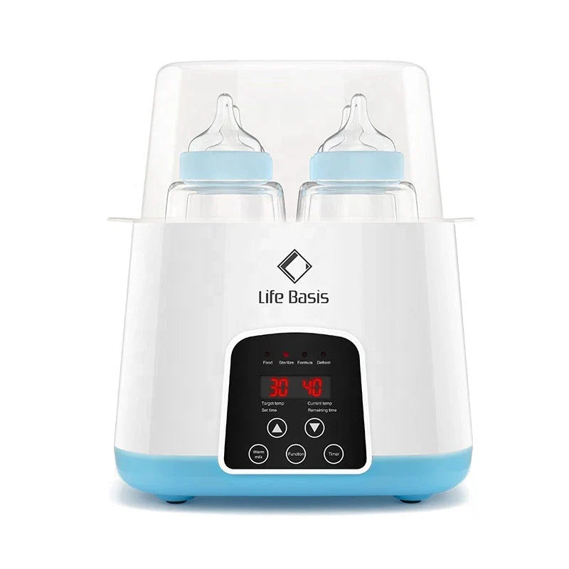 Automatic Baby Bottle Warmer with Thermostat - Effortless Mealtime for Busy Parents