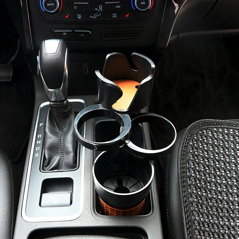 Adjustable car cup holders made of premium ABS materials, available in various colours to enhance your vehicle's interior