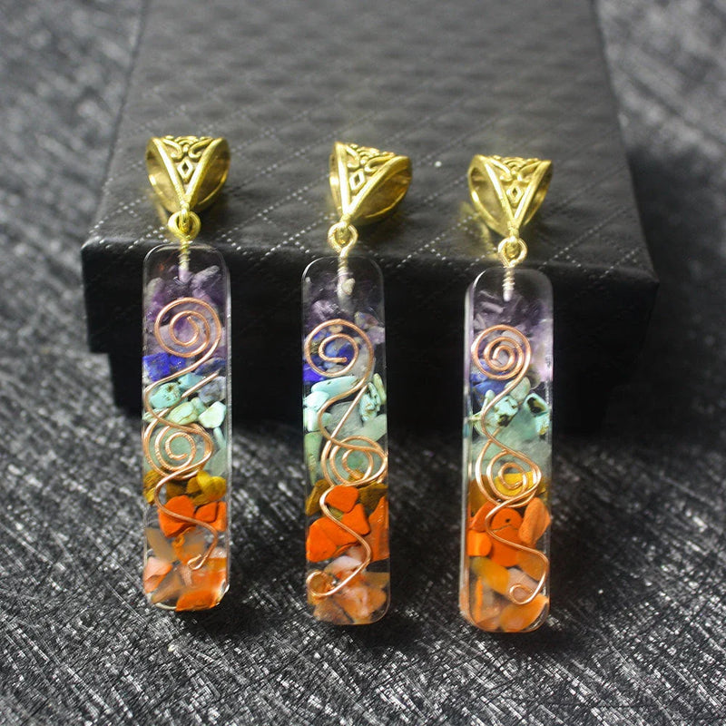 Stunning Chakra Crystal Pendant - A Natural Beauty for Everyday Elegance