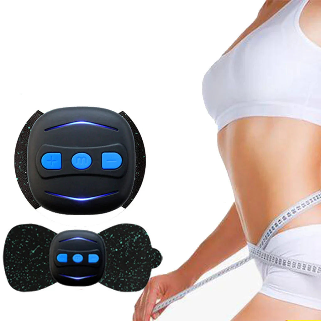 Portable neck massager with adjustable intensity levels for relieving muscle tension and stress