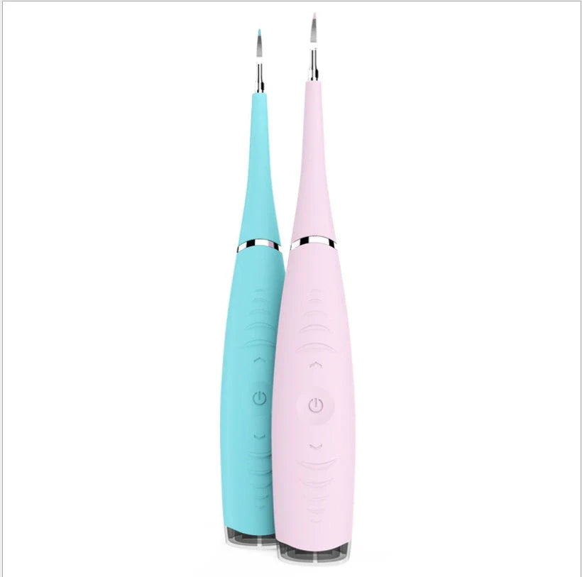 Waterproof Electric Toothbrush Cleaner with Vibrating Head, Silica Gel and ABS Materials, Ergonomic Handle for Effective Plaque and Tartar Removal