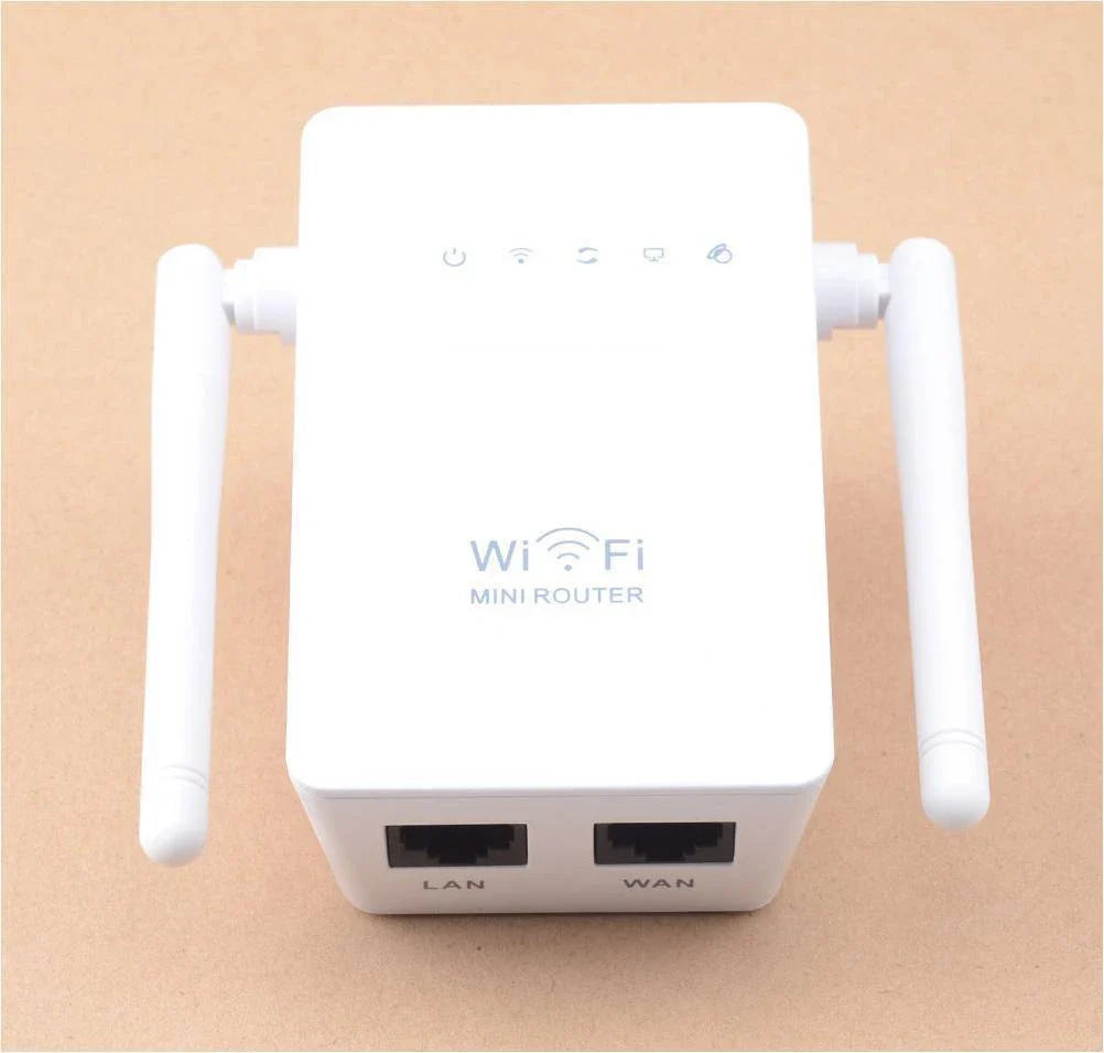 Dual-Band Wireless Repeater with Ethernet Port - Expand your home network with this premium connectivity solution