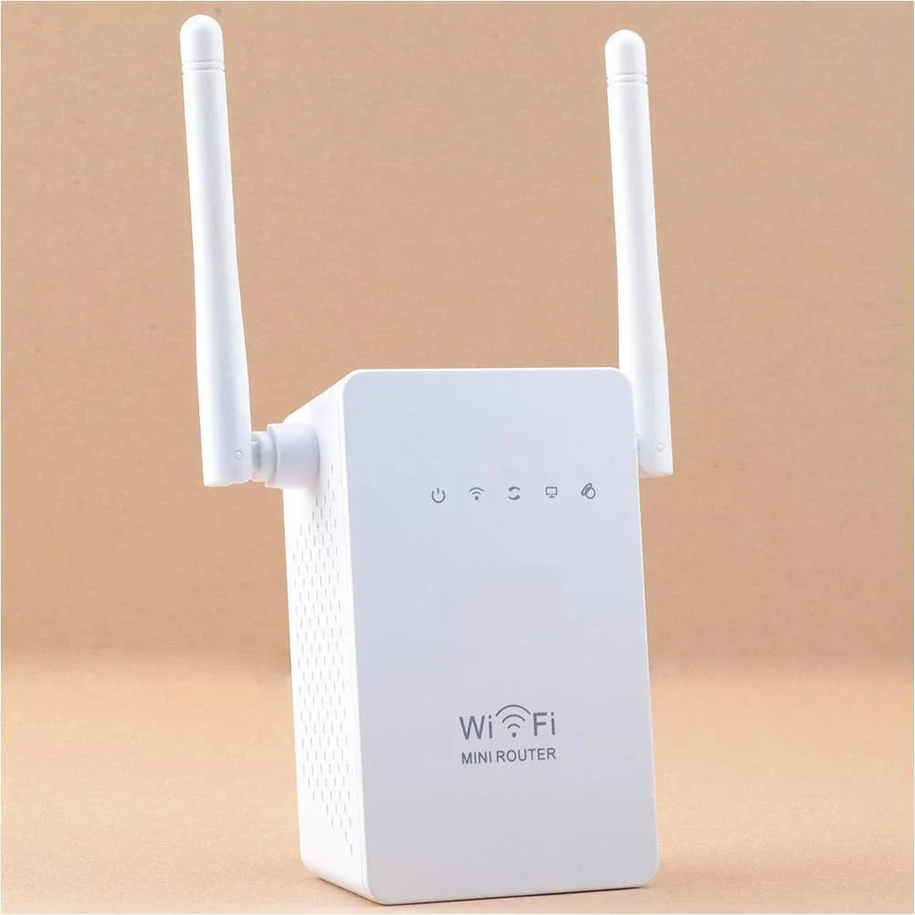 Dual-Band Wireless Repeater with Ethernet Port - Expand your home network with this premium connectivity solution