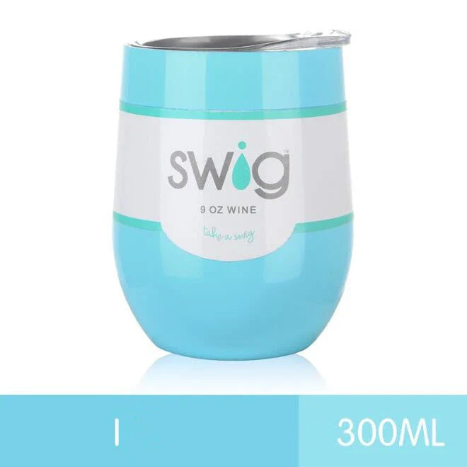 9 oz insulated stainless steel tumbler mug with lid in various vibrant colours, perfect for hot and cold beverages