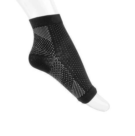 Premium sports compression socks with ankle support, breathable nylon material, and stylish designs