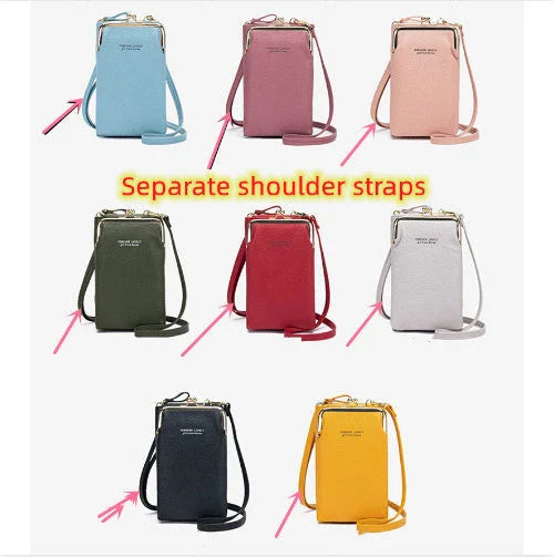 Stylish PU leather shoulder bag featuring a lychee pattern design in a range of vibrant colours