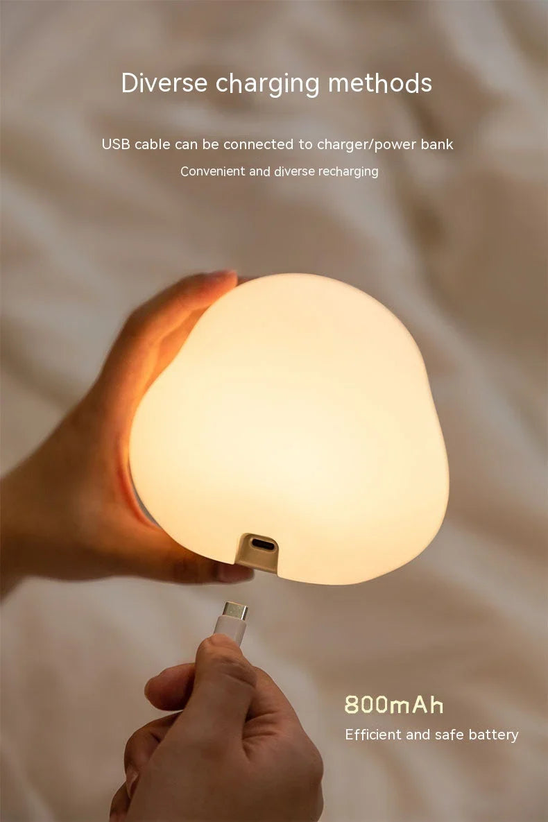 Cute duck-shaped LED night light with soft, adjustable glow for cozy bedtime