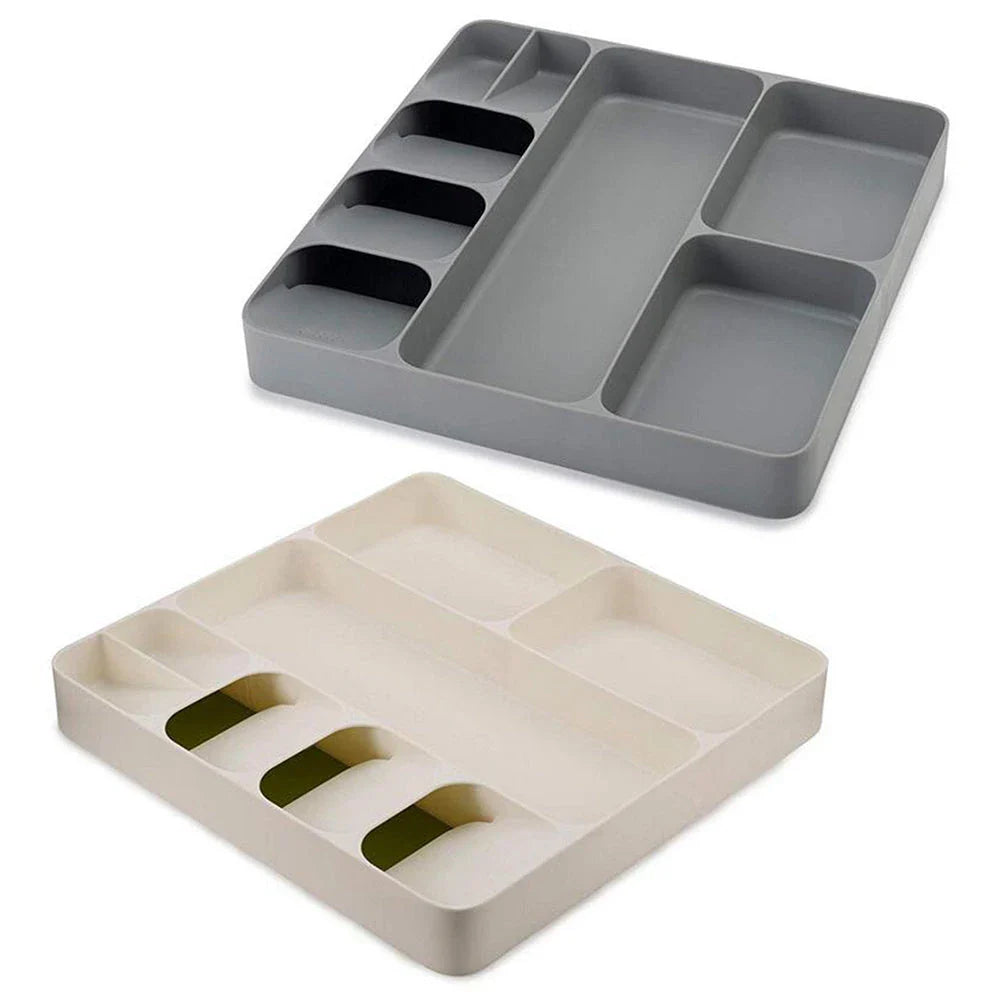 Innovative Drawer Organiser with separate compartments for efficient kitchen storage and organisation