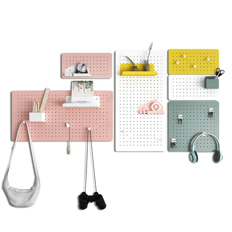 GiftHome UK Versatile Wall-Mounted Nordic Storage Rack for Kitchen, Study & Workspace