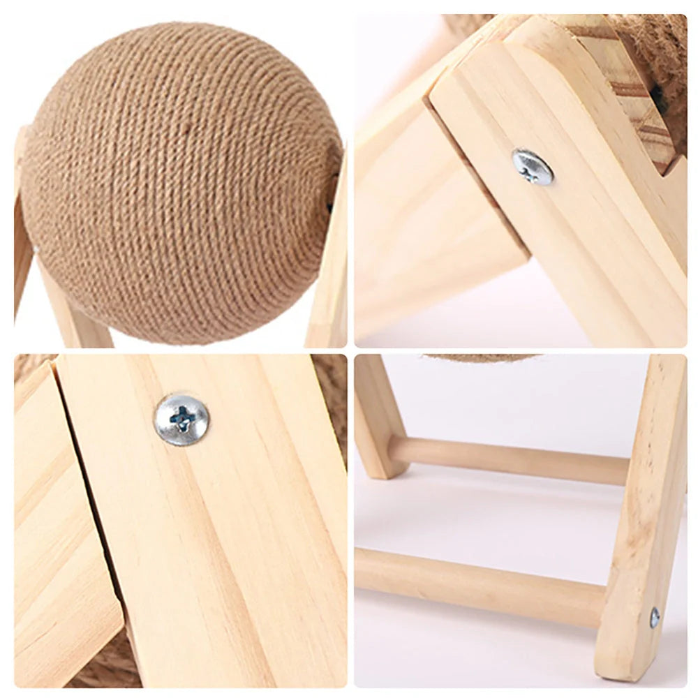 Professional Vertical Cat Toy Sisal Cat Catching Ball for furniture protection