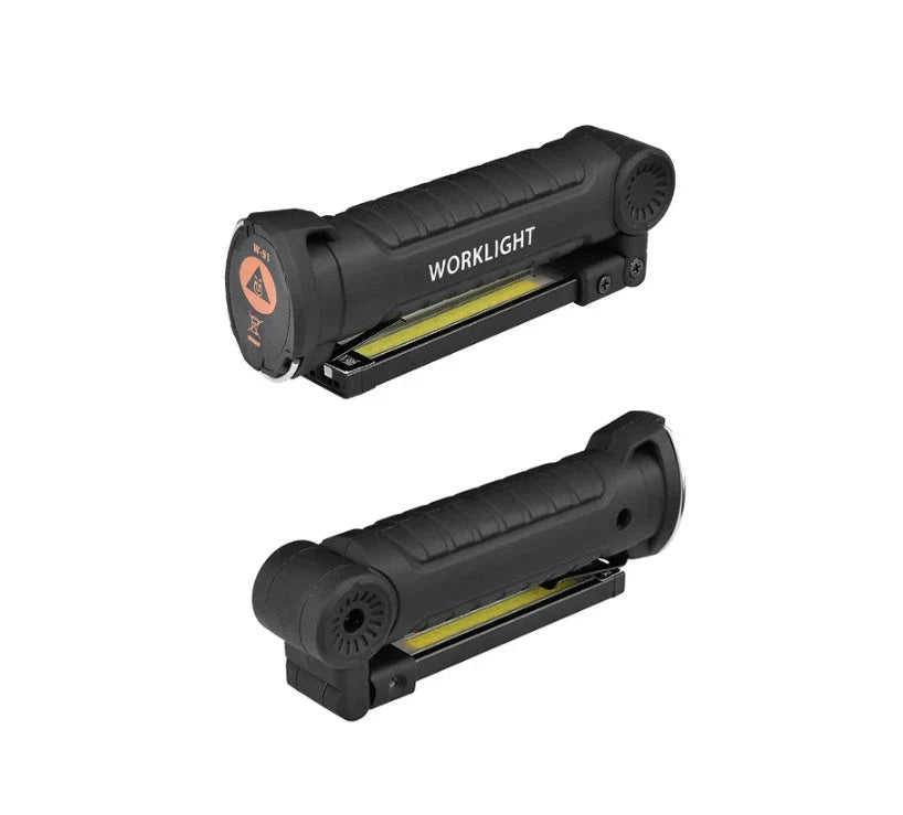 Powerful COB LED Torch with Magnetic Mount and Hanging Hook for Versatile Hands-Free Lighting