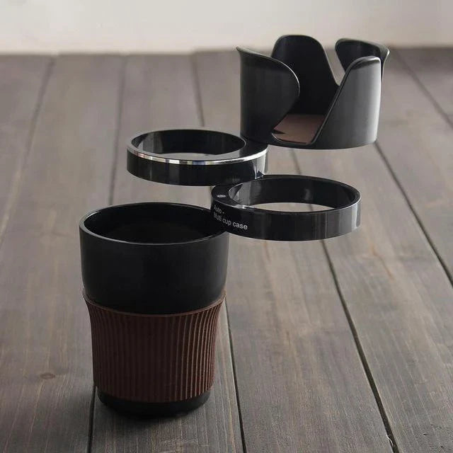 Adjustable car cup holders made of premium ABS materials, available in various colours to enhance your vehicle's interior
