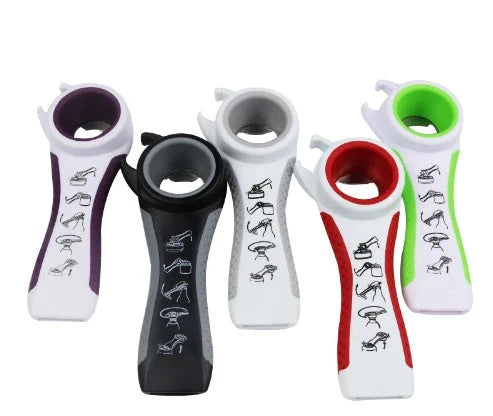 Versatile 5-in-1 stainless steel can opener and bottle opener - a must-have for any UK kitchen