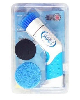 Premium electric cleaning brush with waterproof design, multiple brush heads, and rechargeable battery for effortless cleaning of tiles, appliances, and more