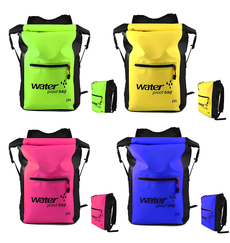 GiftHome UK Xtreme Outdoor 25L Ultimate Waterproof Backpack - Yellow