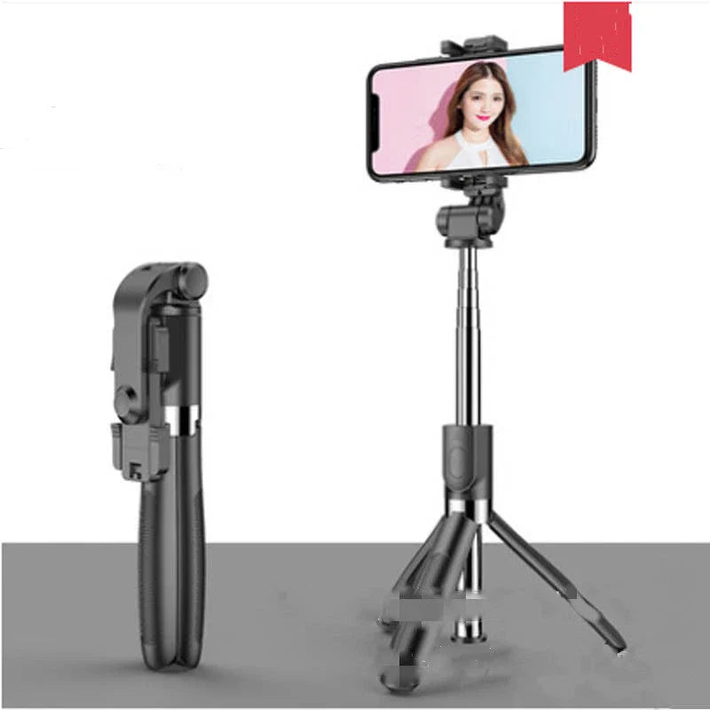 Versatile Bluetooth Selfie Stick for iPhone with Tripod Stand - Capture Professional-Looking Selfies Every Time