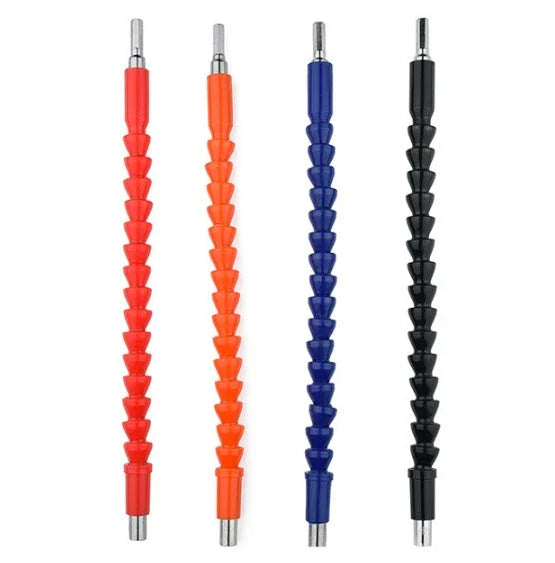 Flexible Cobra Drill Bit with Adjustable Shaft for Accessing Tight Spaces in DIY Projects
