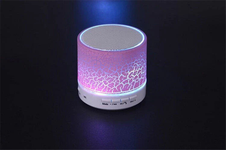 Compact wireless Bluetooth speakers in various colours with premium design and rich sound quality
