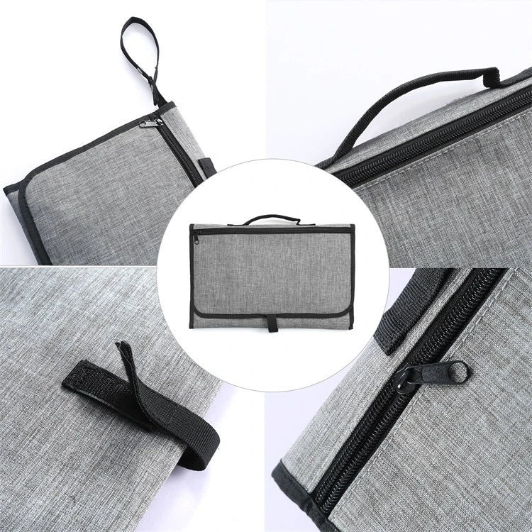 Premium foldable travel changing mat for baby, versatile and convenient with waterproof construction