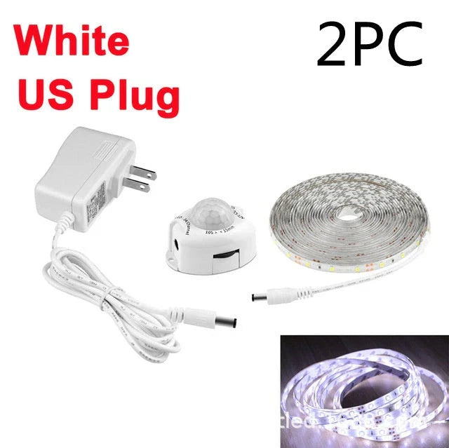 Automated Smart LED Light Strip with Motion Sensor - Customizable Lighting for Your Home