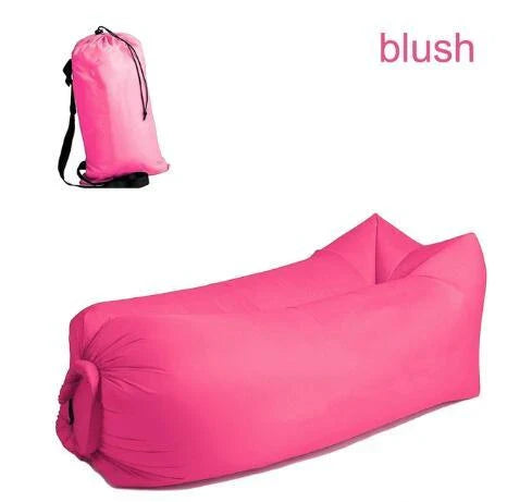 Premium inflatable air sofa in various colours, perfect for outdoor relaxation and leisure